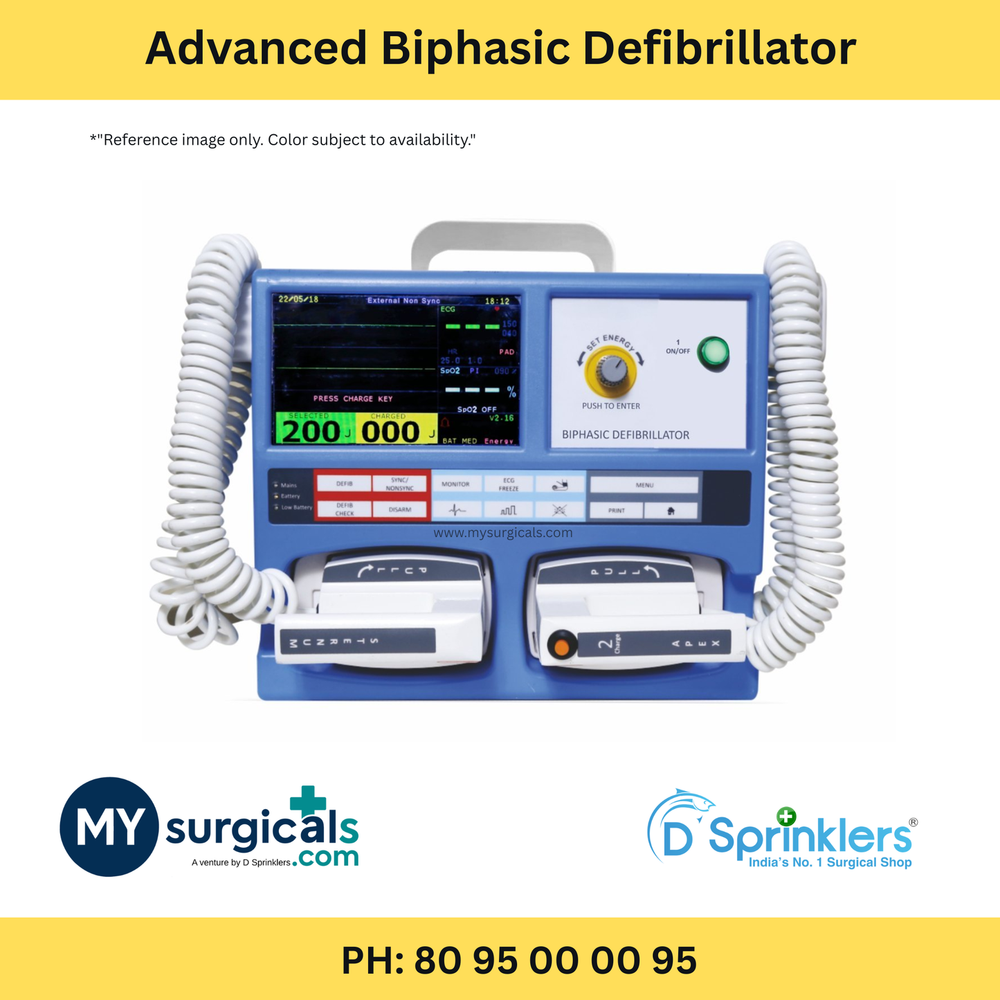 Advanced Biphasic Defibrillator