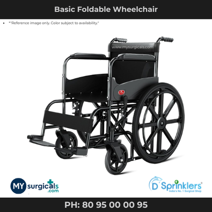 Basic Foldable Wheelchair