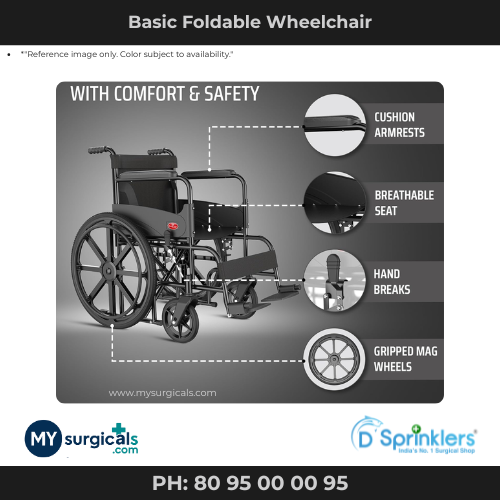 Basic Foldable Wheelchair