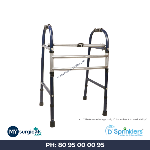 Basic Foldable Height Adjustable Walker