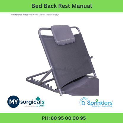 Manual Bed Back Rest