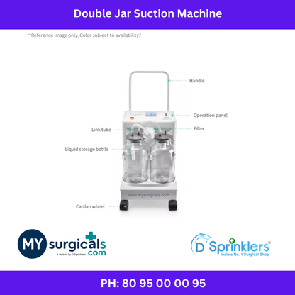 Double Jar Suction Machine