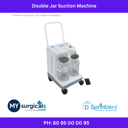 Double Jar Suction Machine