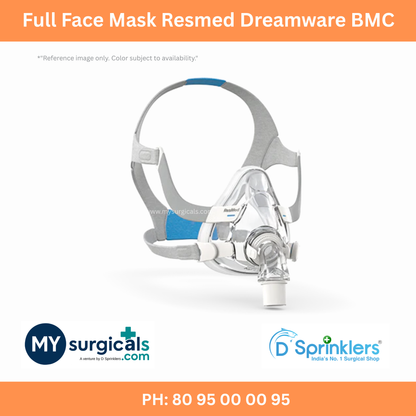 Full Face Mask – ResMed / DreamWear Style / BMC Compatible Bi-Pap CPAP Mask