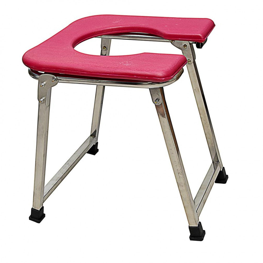 Indian Style with Stainless Steel (SS) Pipe Commode Stool
