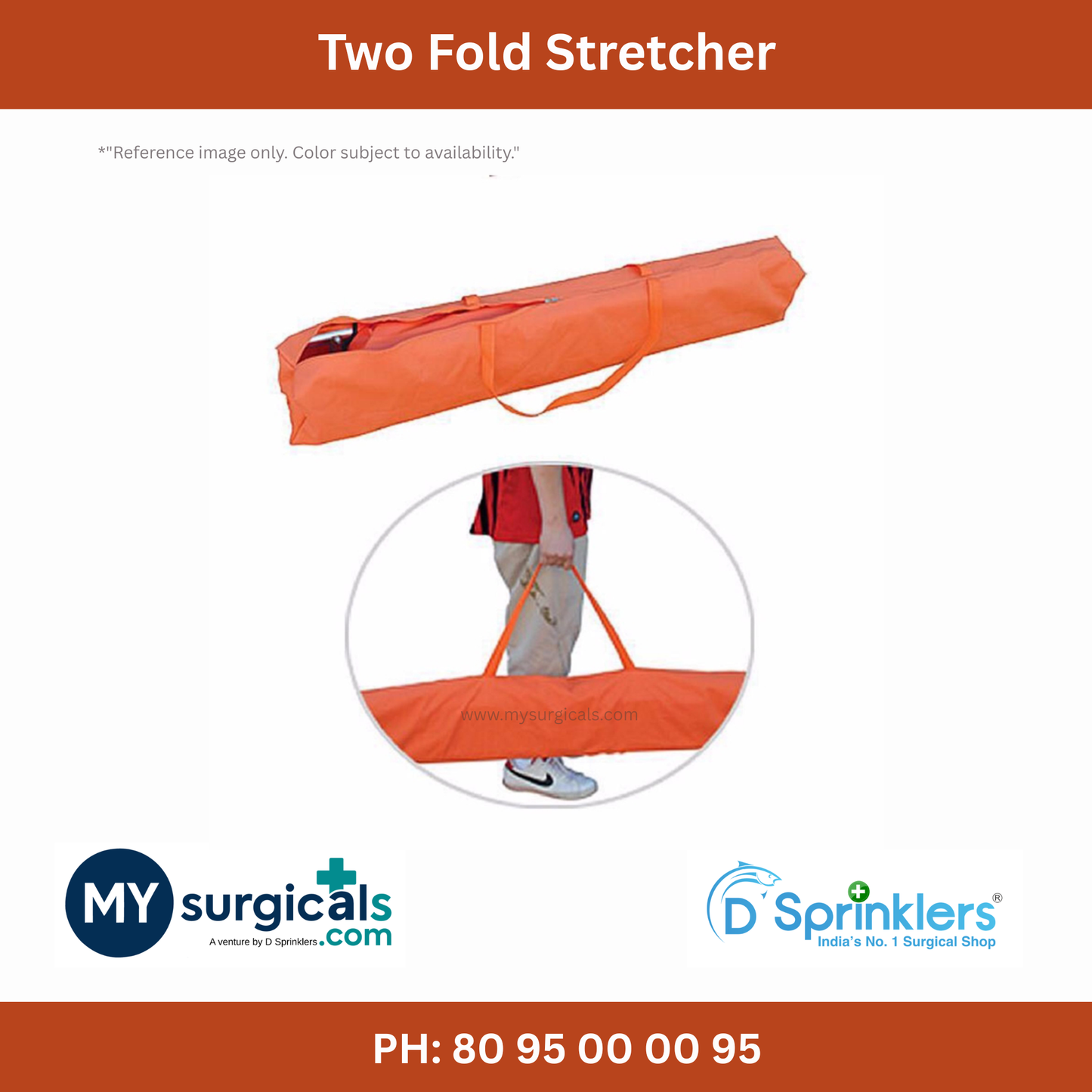 Two Fold Stretcher – Lightweight, Portable & Emergency Ready