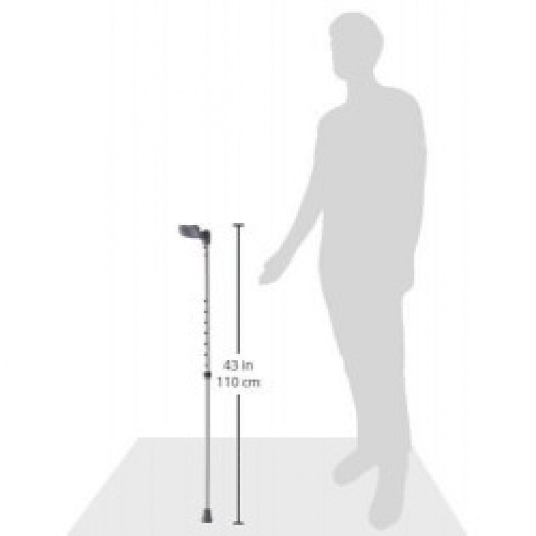 Vissco Black Magic Walking Stick