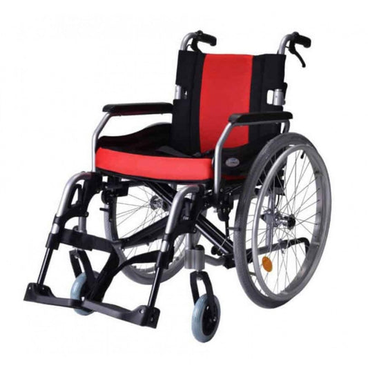 Vissco Superior Aluminium Wheelchair with Removable Big Wheels